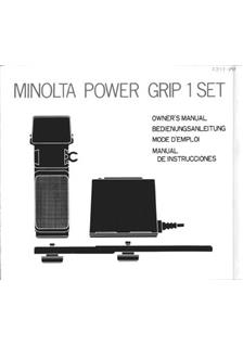 Minolta Flash - misc manual. Camera Instructions.